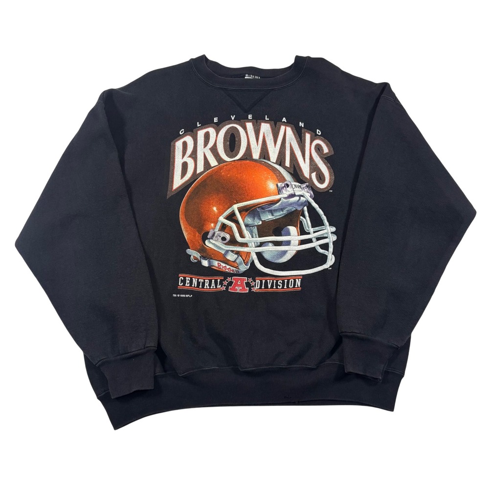 Vintage Cleveland Browns Football Sweatshirt Crewneck 90s NFL Unisex Large